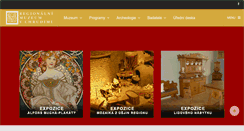 Desktop Screenshot of muzeumcr.cz